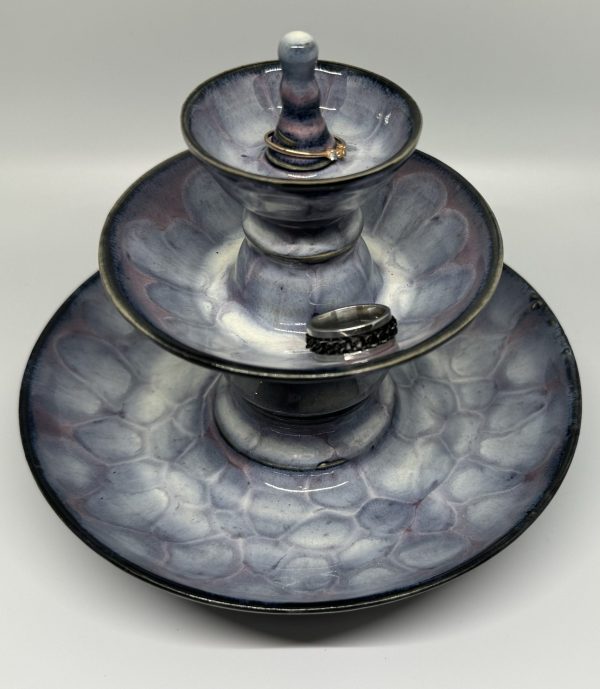Handmade 3-Tiered Jewlery Holder