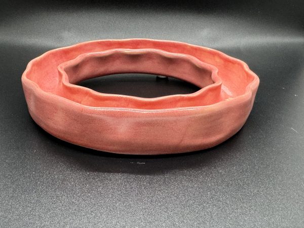 Medium Cherry Blossom Wave Vase - Image 2