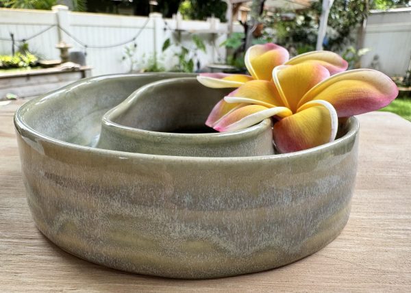 Medium Floating Celadon Lei Vase - Image 2