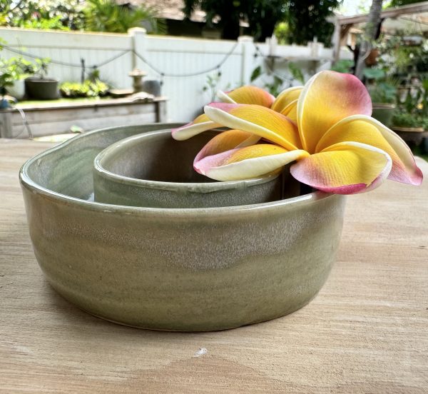 Small Floating Celadon Lei Vase - Image 2