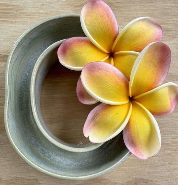 Small Floating Celadon Lei Vase