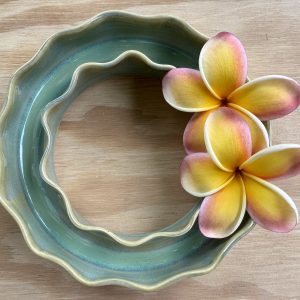 Medium Sand and Ocean Wave Vase
