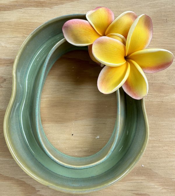 Medium Sand and Ocean Lei Vase