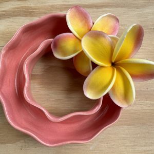 Small Cherry Blossom Wave vase