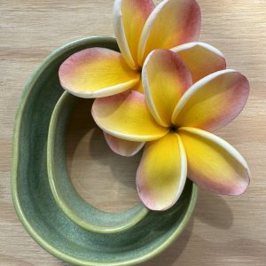 Small Green Lei Vase
