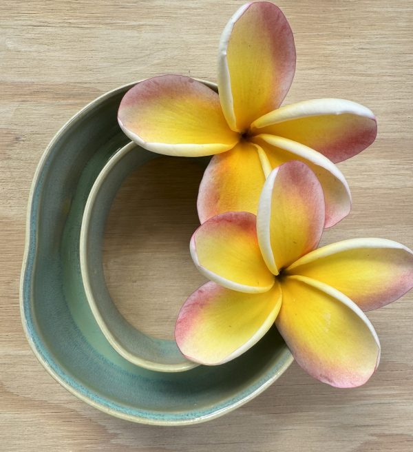 Small Sand and Ocean Lei vase