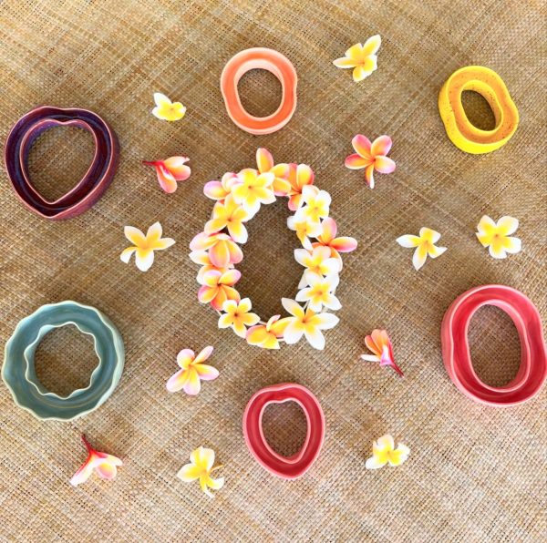 Custom Large Hawaiian Lei Vase
