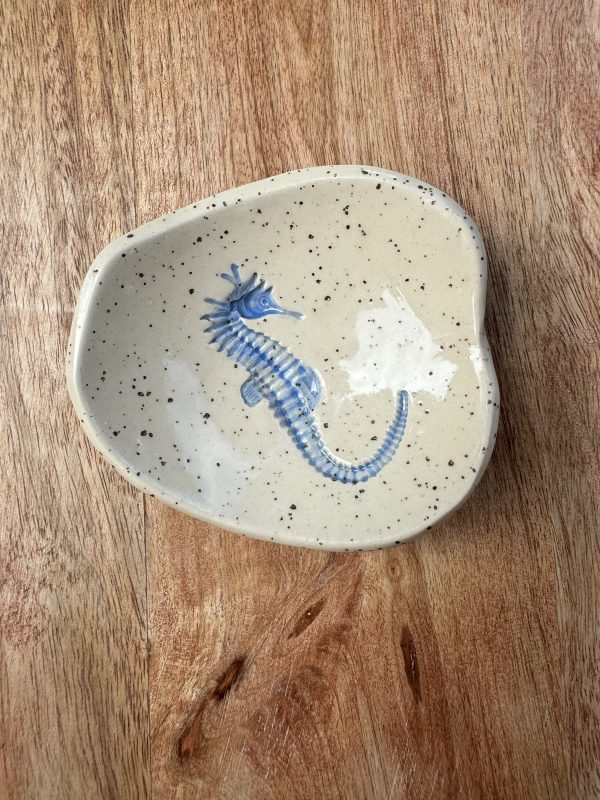 Small Sea Horse Trinket Dish