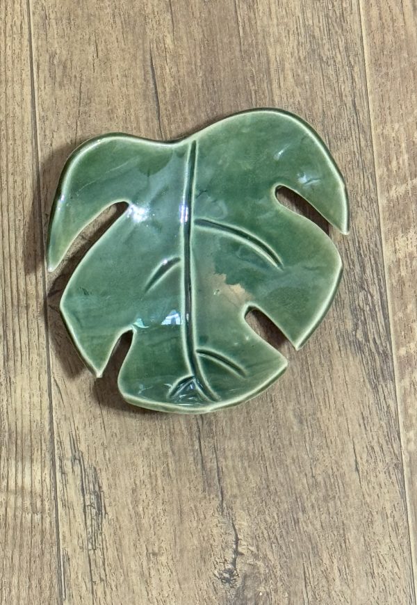 Medium Monstera Trinket Dish