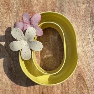 Medium Yellow Lei Vase