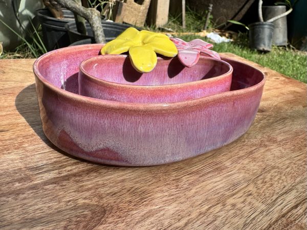 Medium Bougainvillea Lei Vase - Image 2