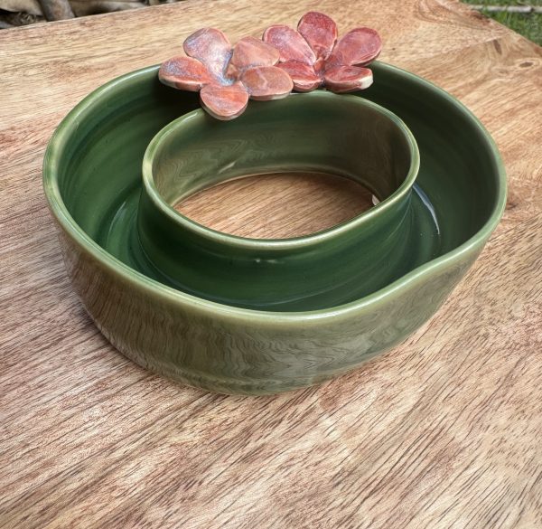 Small Green Celadon Lei Vase - Image 2