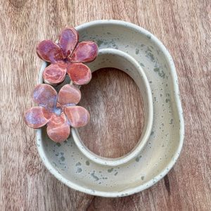 Small Sea Salt Lei Vase