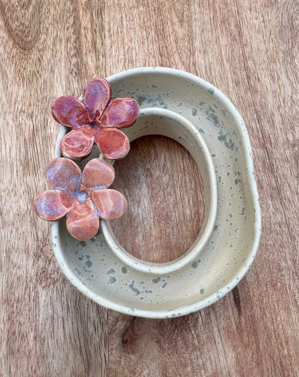 Small Sea Salt Lei Vase