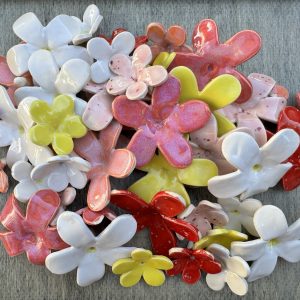 Large Ceramic Flowers