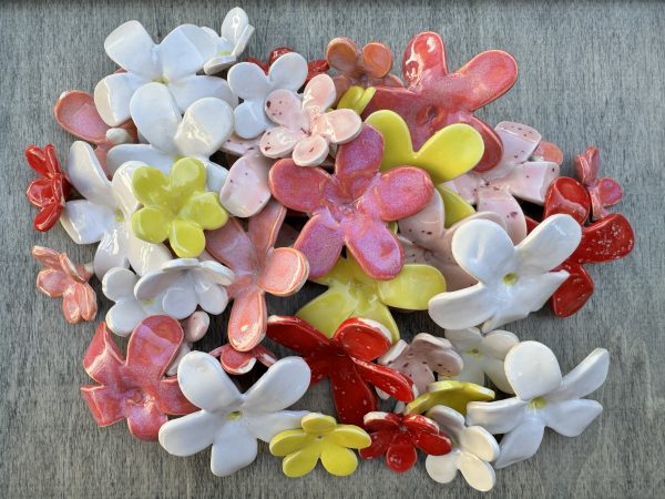 Large Ceramic Flowers