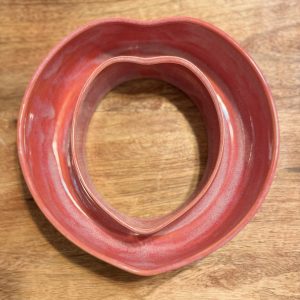 Medium Bougainvillea Heart Vase