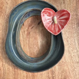 Medium Blue Jean Lei Vase