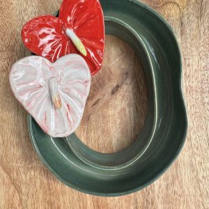 Medium Kiwi Lei Vase