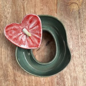 Small Kiwi Lei Vase
