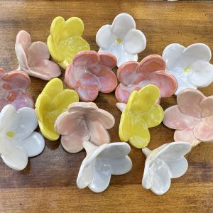 Large Ceramic Flowers