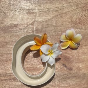 Small Clear Lei Vase