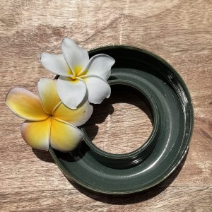 Small Kiwi Round Vase
