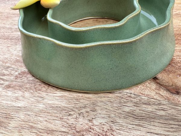 Small Sage Wave Vase - Image 2