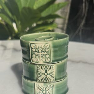 Mini Quilt Green Celadon