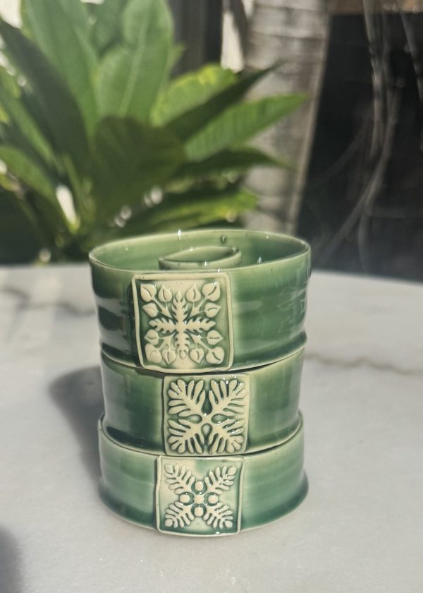 Mini Quilt Green Celadon