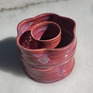 Mini Sangria Lei Vase (wave)