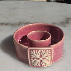 Mini Quilt Cherry Blossom Lei Vase