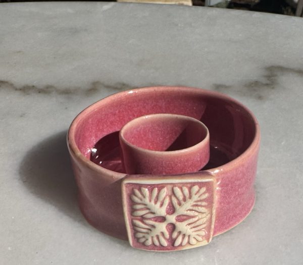 Mini Quilt Cherry Blossom Lei Vase