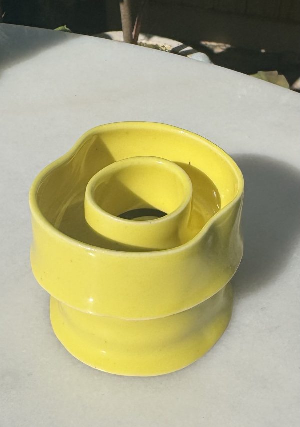 Mini Yellow Lei Vase