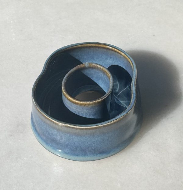 Mini Blue Jean Lei Vase (lei)