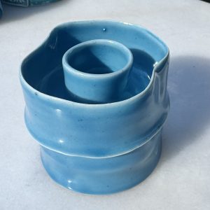 Mini Blue Celadon Lei Vase (lei)