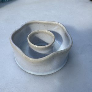 Mini Soft White Lei Vase (flower)