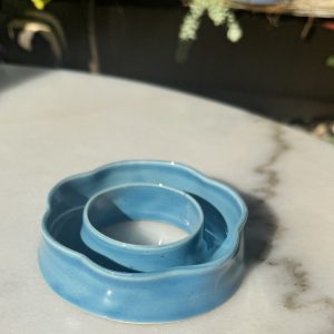 Small Blue Celadon Lei Vase (flower)