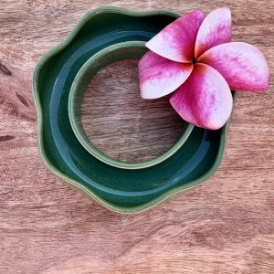 Small Green Fairy Flower Vase