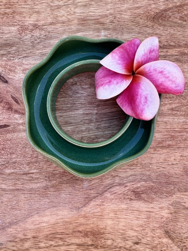 Small Green Fairy Flower Vase