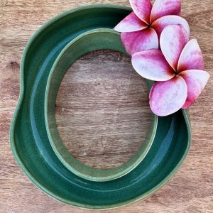 Medium Green Fairy Lei Vase