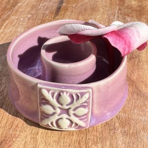 Mini Quilt Unicorn Round Vase