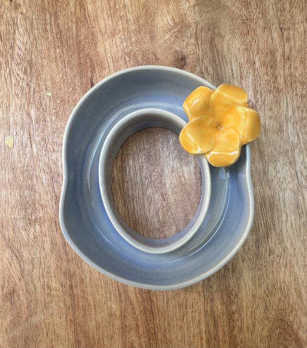 Small Lavender Lei Vase