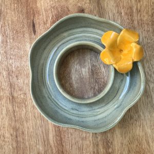 Small Floating Celadon Flower Vase
