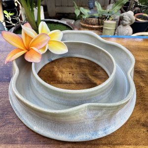 Medium Floating Celadon Flower Vase