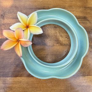 Medium Sea Foam Flower Vase