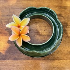 Medium Green Celadon Flower Vase