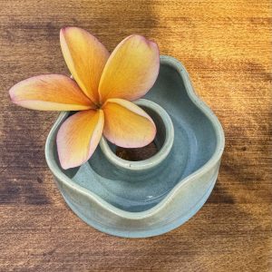 Mini Floating Turquoise Flower Vase