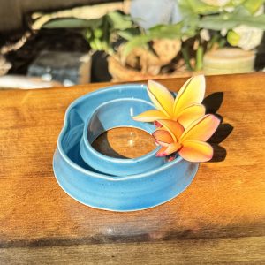 Small Blue Celadon Lei Vase