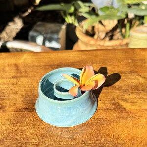 Mini Round Floating Turquoise Vase